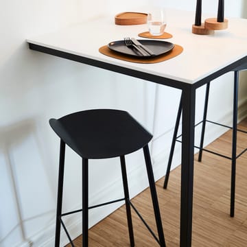 Flamingo Hippo bar stool - black-anthracite - LIND DNA