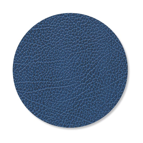 Hippo coaster circle, marine blue LIND DNA