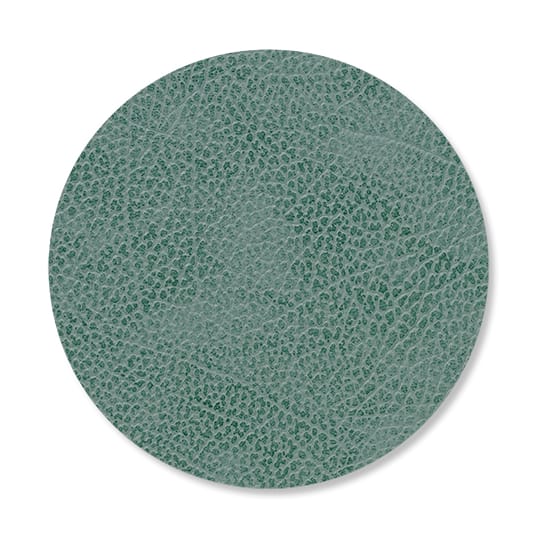 Hippo coaster circle, pastel green LIND DNA