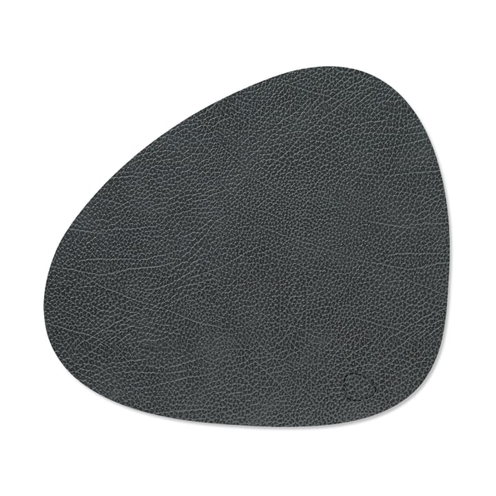 Hippo placemat curve M - Black-anthracite - LIND DNA