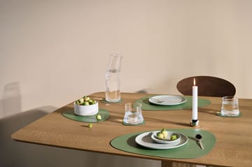 Hippo placemat curve M - Forest green - LIND DNA