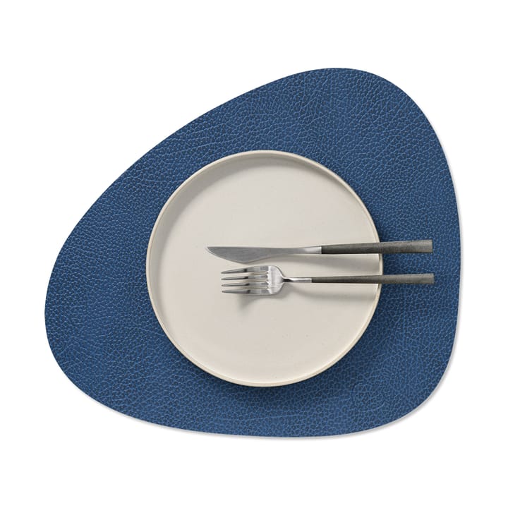 Hippo placemat curve M, Navy blue LIND DNA