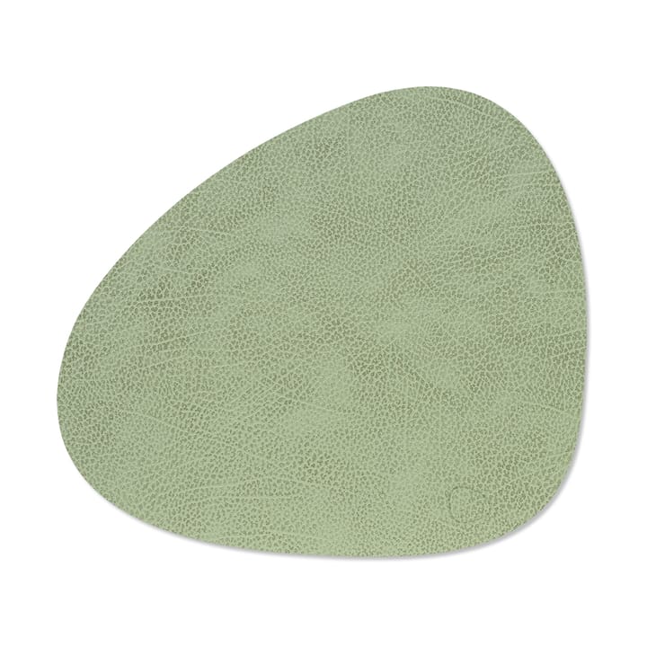 Hippo placemat curve M, Olive green LIND DNA