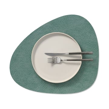 Hippo placemat curve M - Pastel green - LIND DNA