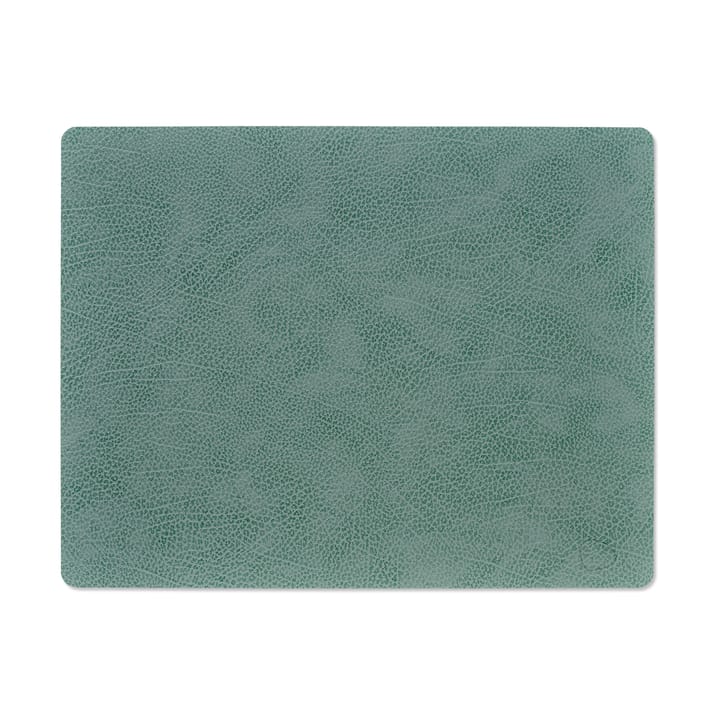 Hippo placemat square - pastel green - LIND DNA