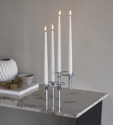 Lind Curve combinable candle sticks chrome - Double - LIND DNA