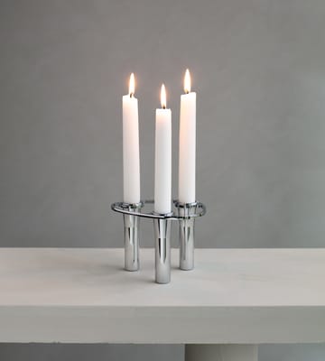 Lind Curve combinable candle sticks chrome - Triple - LIND DNA