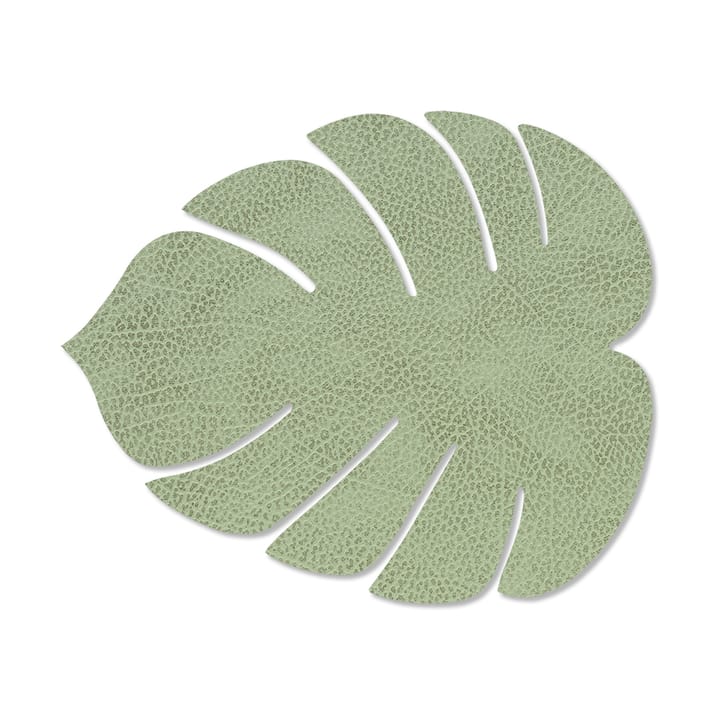 Monstera Leaf Hippo placemat S - Olive green - LIND DNA