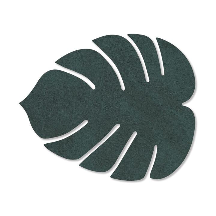 Monstera Leaf Nupo coaster, Dark green LIND DNA