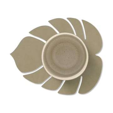 Monstera Leaf Nupo coaster - Herbal dust - LIND DNA