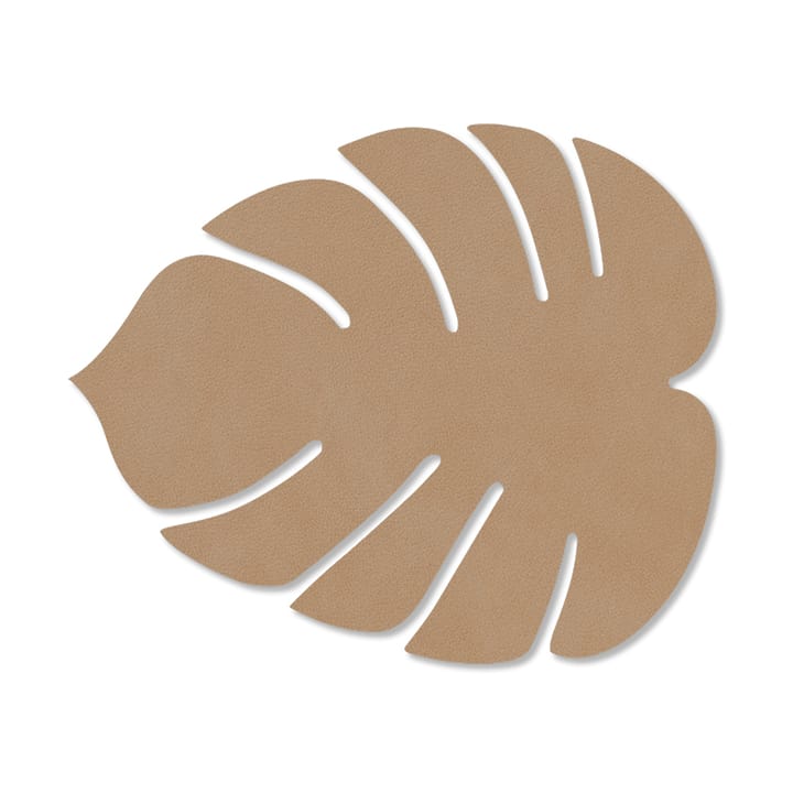 Monstera Leaf Nupo coaster - Nougat - LIND DNA