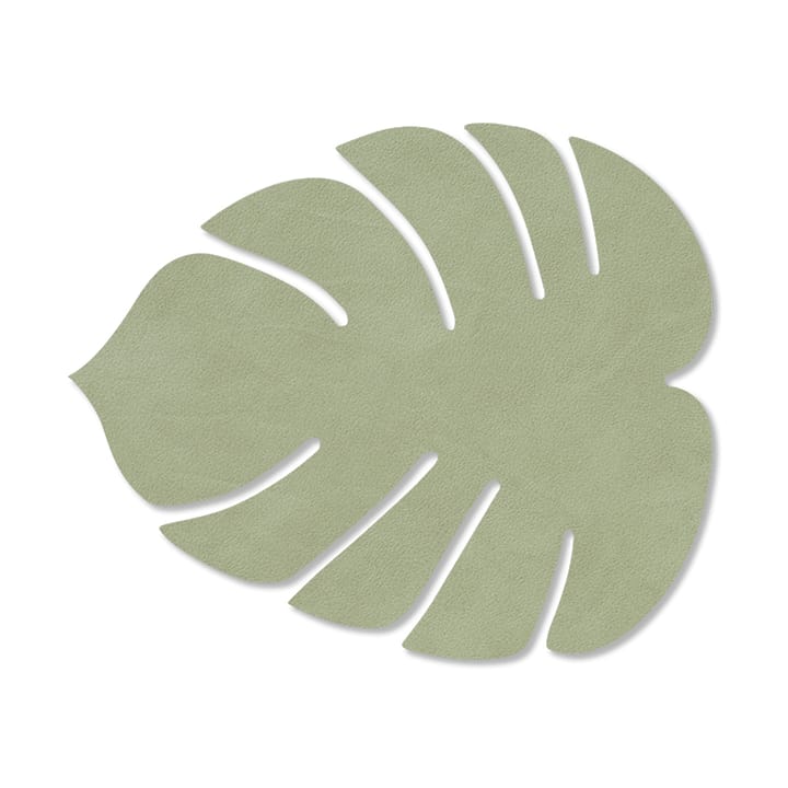 Monstera Leaf Nupo coaster, Olive green LIND DNA