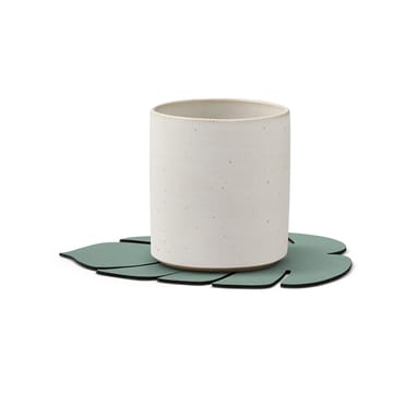 Monstera Leaf Nupo coaster - Pastel green - LIND DNA