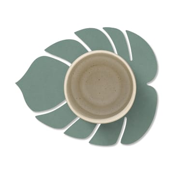 Monstera Leaf Nupo coaster - Pastel green - LIND DNA