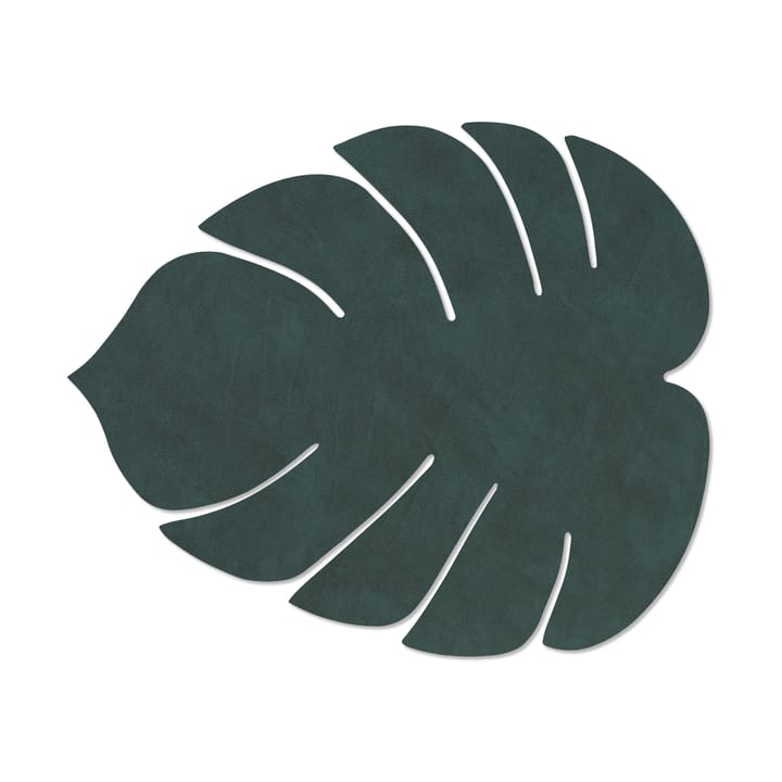 Monstera Leaf Nupo placemat L - Dark green - LIND DNA