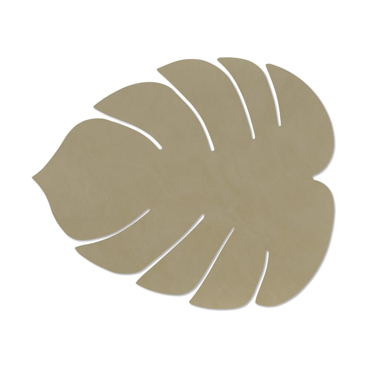 Monstera Leaf Nupo placemat L - Herbal dust - LIND DNA