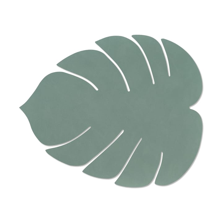 Monstera Leaf Nupo placemat L - Pastel green - LIND DNA