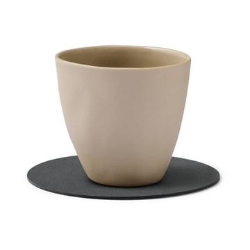 Nupo coaster circle - anthracite grey - LIND DNA