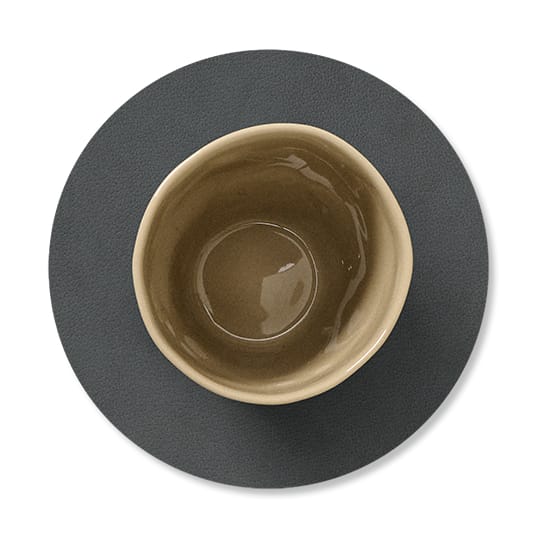 Nupo coaster circle, anthracite grey LIND DNA