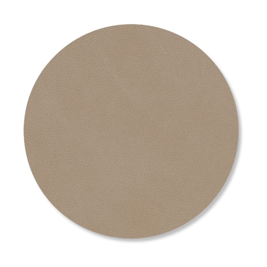 Nupo coaster circle - Clay brown - LIND DNA