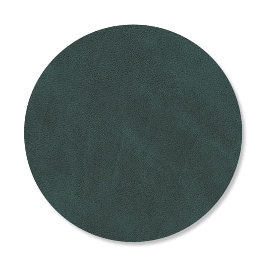 Nupo coaster circle, dark green LIND DNA