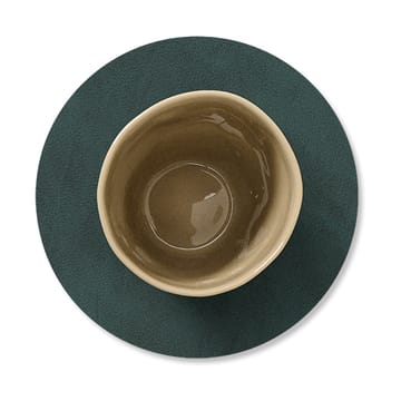 Nupo coaster circle - dark green - LIND DNA