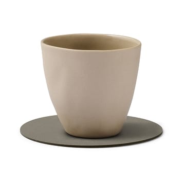 Nupo coaster circle - Flint grey - LIND DNA