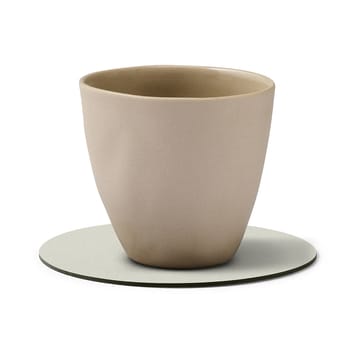 Nupo coaster circle - Linen - LIND DNA