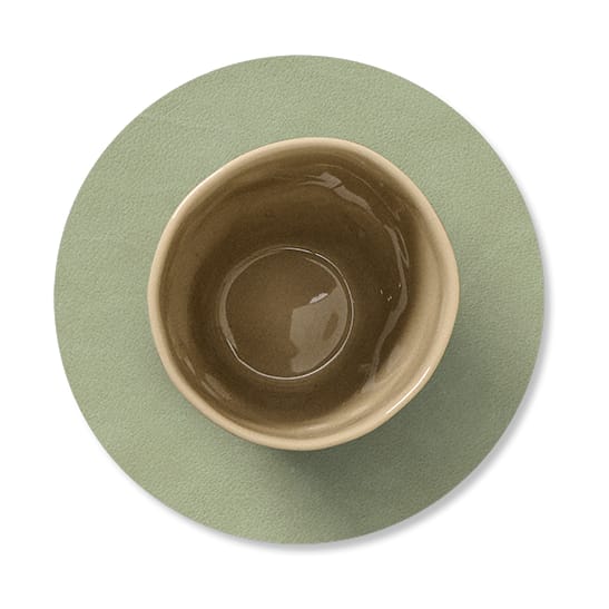 Nupo coaster circle, Olive green LIND DNA