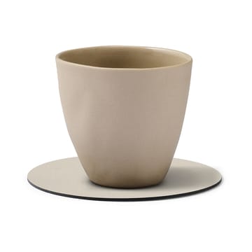 Nupo coaster circle - Oyster white - LIND DNA