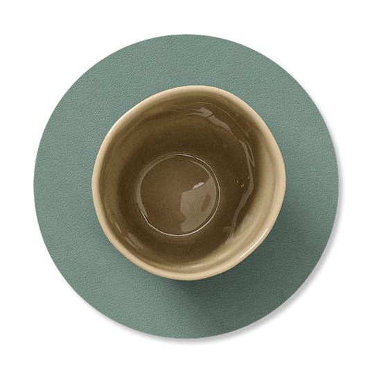 Nupo coaster circle, pastel green LIND DNA