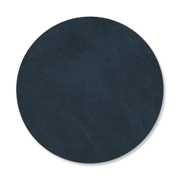 Nupo coaster circle reversible 1 pc - Midnight blue-petrol - LIND DNA