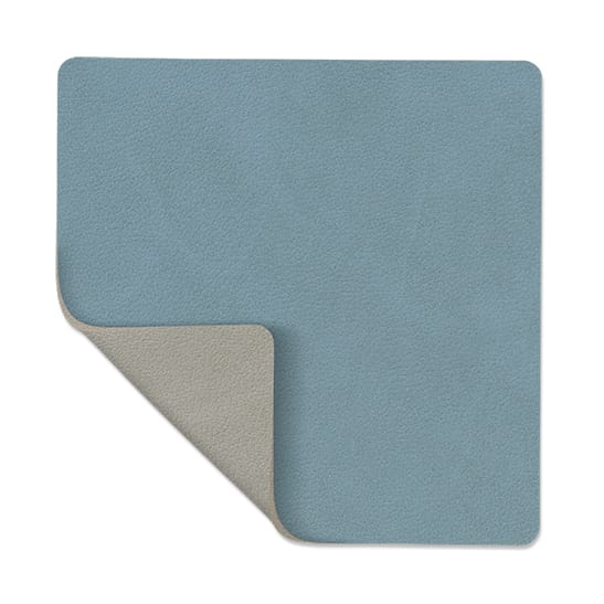 Nupo coaster reversible square 1 pc, lightblue-light grey LIND DNA