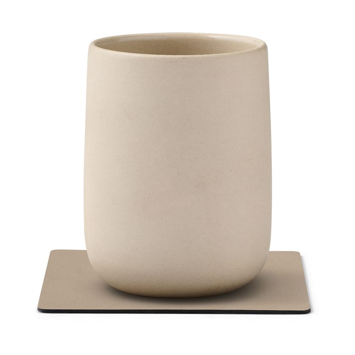 Nupo coaster square, Clay brown LIND DNA