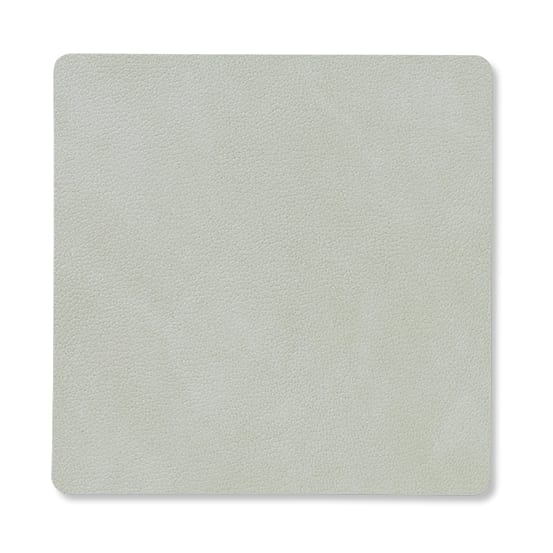 Nupo coaster square, metallic (stone grey) LIND DNA