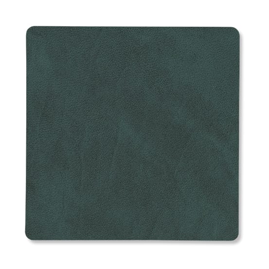 Nupo coaster square reversible 1 pcs, Dark green-olive green LIND DNA