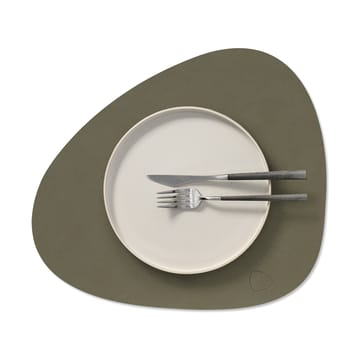 Nupo place mat curve M - Army green - LIND DNA