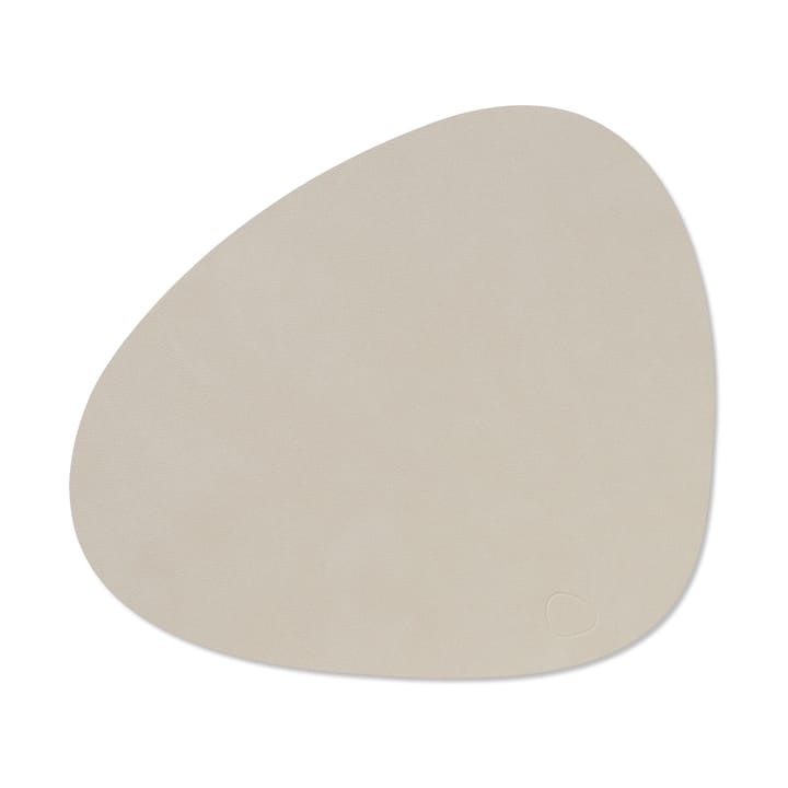 Nupo place mat curve M - Oyster white - LIND DNA