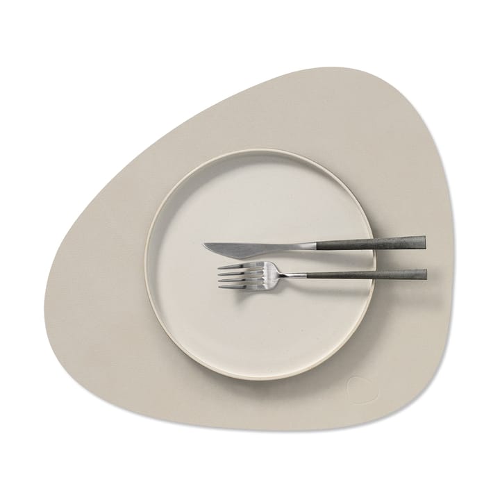 Nupo place mat curve M, Oyster white LIND DNA