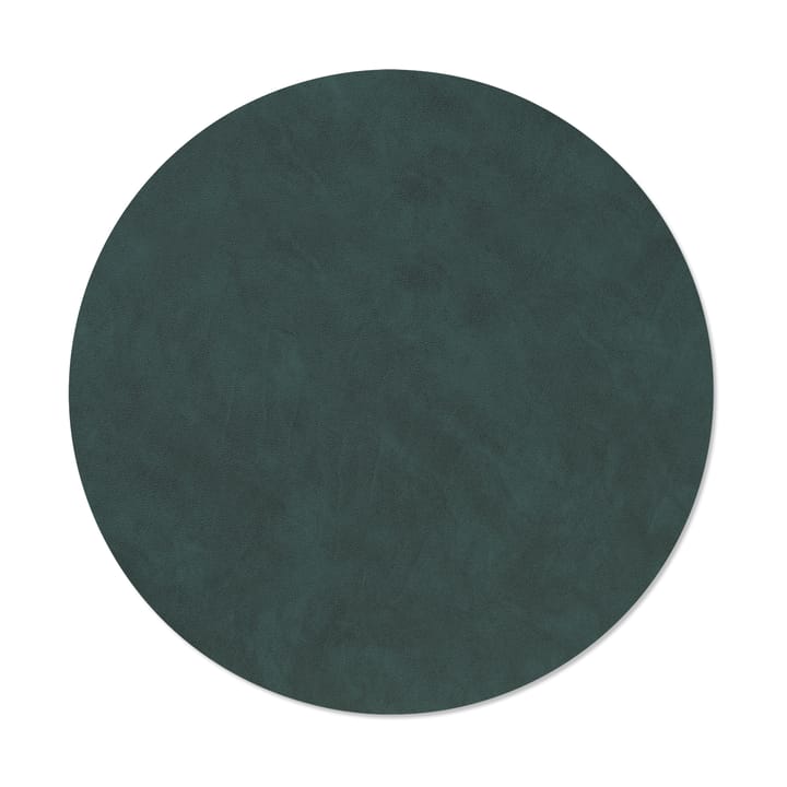 Nupo placemat circle reversible XL 1 pcs, Dark green-olive green LIND DNA