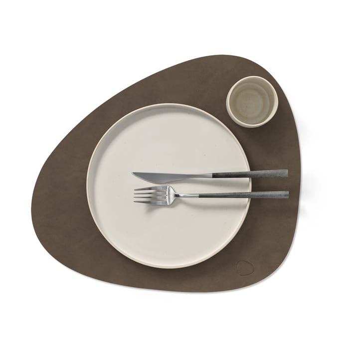 Nupo placemat curve L, Caviar LIND DNA