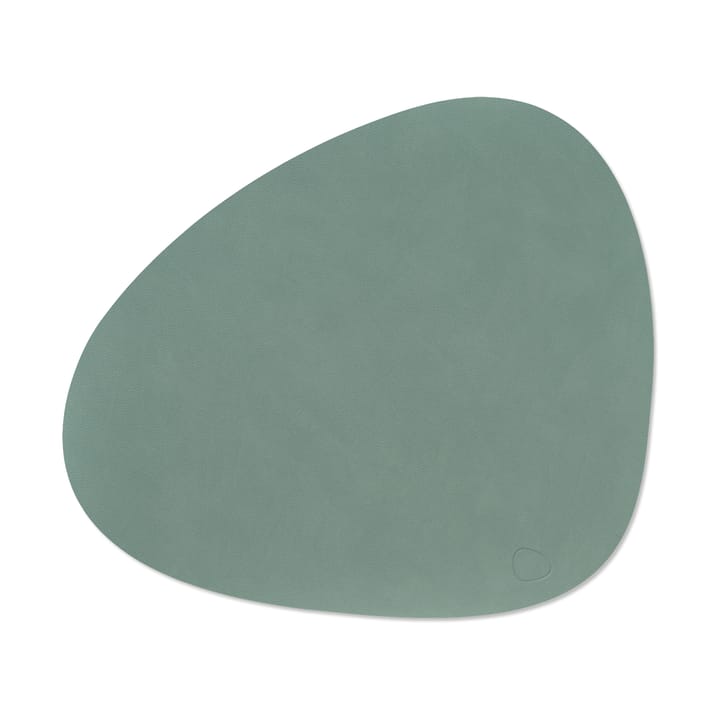 Nupo placemat curve L - pastel green - LIND DNA