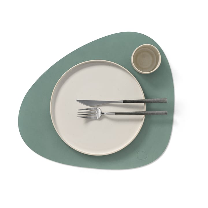 Nupo placemat curve L, pastel green LIND DNA