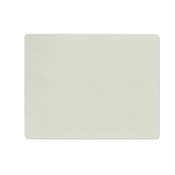 Nupo placemat reversible square L 1 pc - Linen-Flint grey - LIND DNA