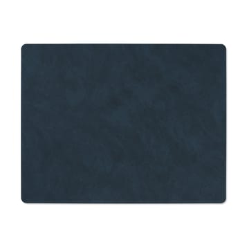 Nupo placemat reversible square L 1 pc - Midnight blue-petrol - LIND DNA