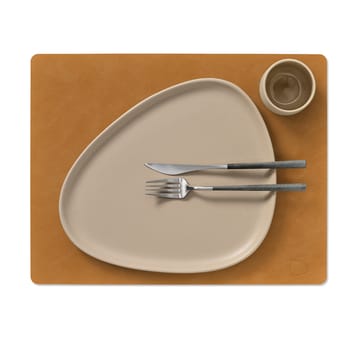 Nupo placemat square L - Burned curry - LIND DNA