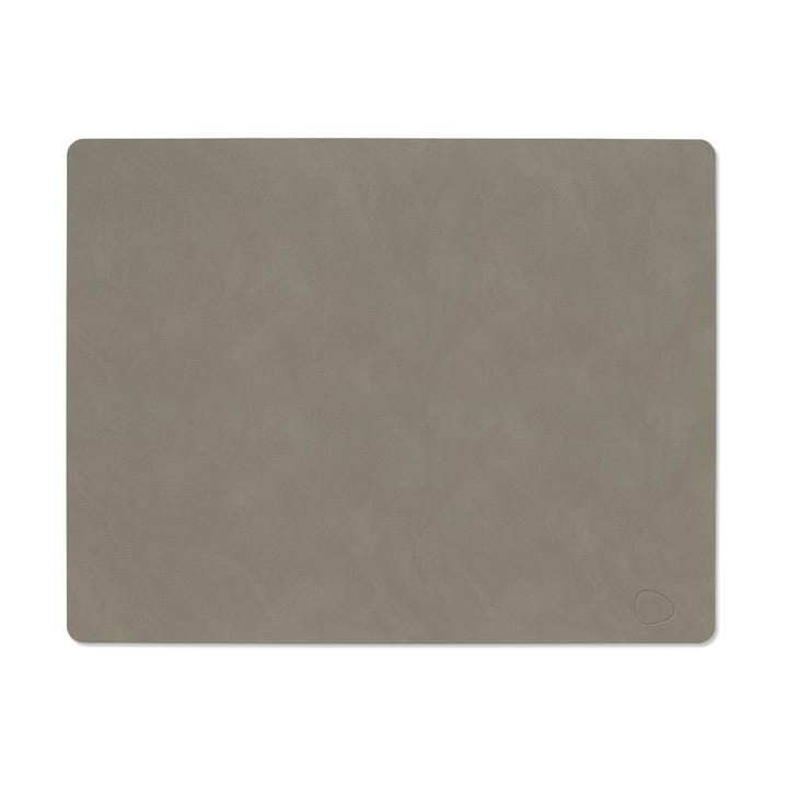 Nupo placemat square L - Flint grey - LIND DNA