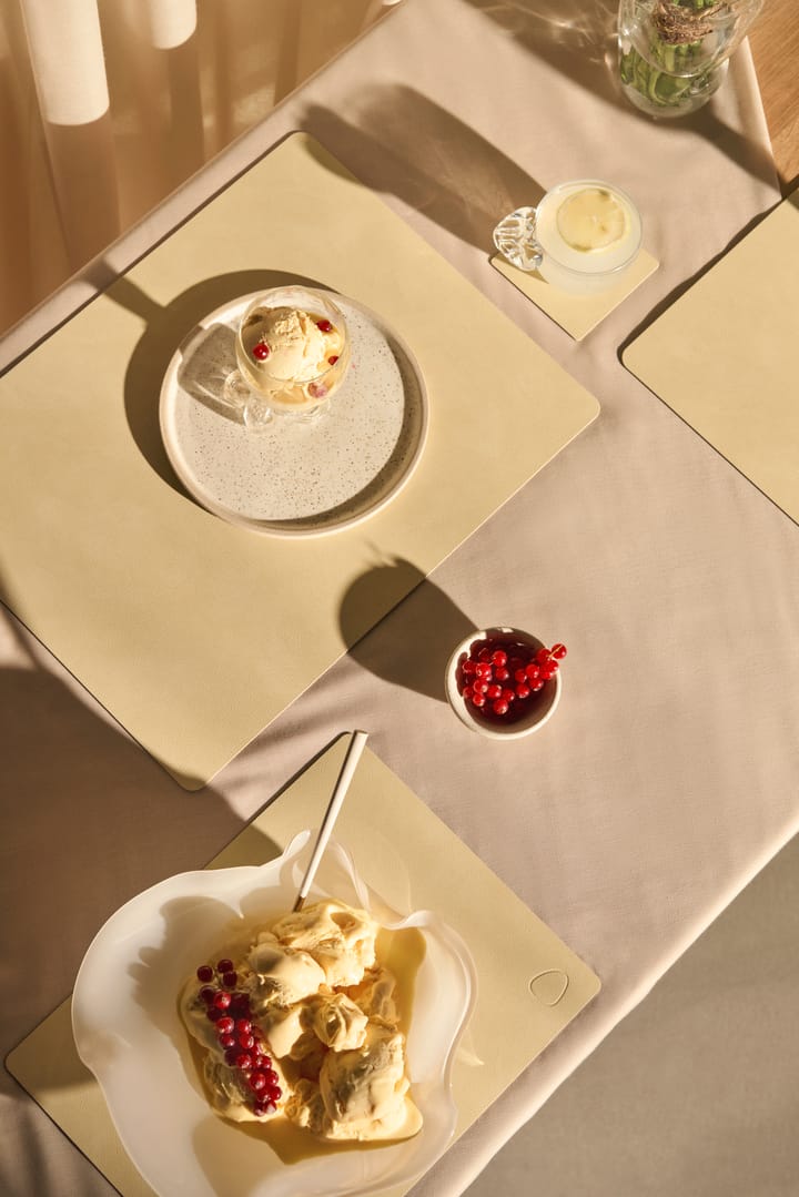 Nupo placemat square L, Lemon sorbet LIND DNA