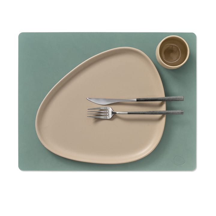 Nupo placemat square L, pastel green LIND DNA