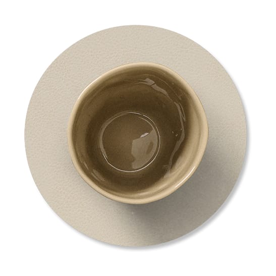 Serene coaster circle Ø10 cm, Cream LIND DNA